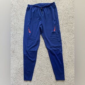 Nike Dri-FIT ADV AeroSwift Royal Blue Racing Pants Size S